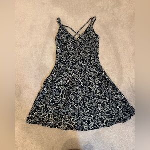 nine britton: Floral Spaghetti Strap Sundress